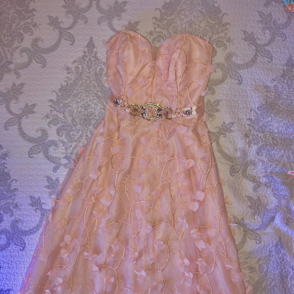 Blush Pink Prom Dress
